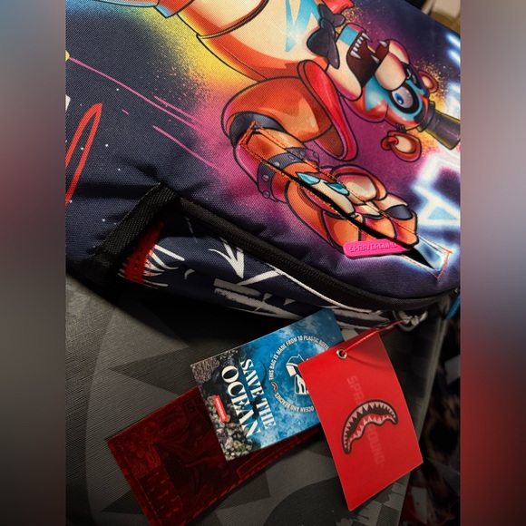 Sprayground FIVE NIGHTS AT FREDDY'S: GLAMROCK ROCKOUT DLXSR BACKPACK - Picture 5 of 8